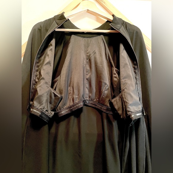 Robert Rodriguez Illusion Open Back Black Blouse Sz L - Picture 6 of 11